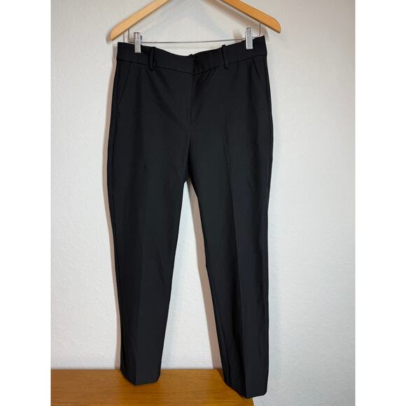 Women's J. Crew Classic Black Straight Leg Ruby Pant Size 8 NEW - Picture 1 of 8
